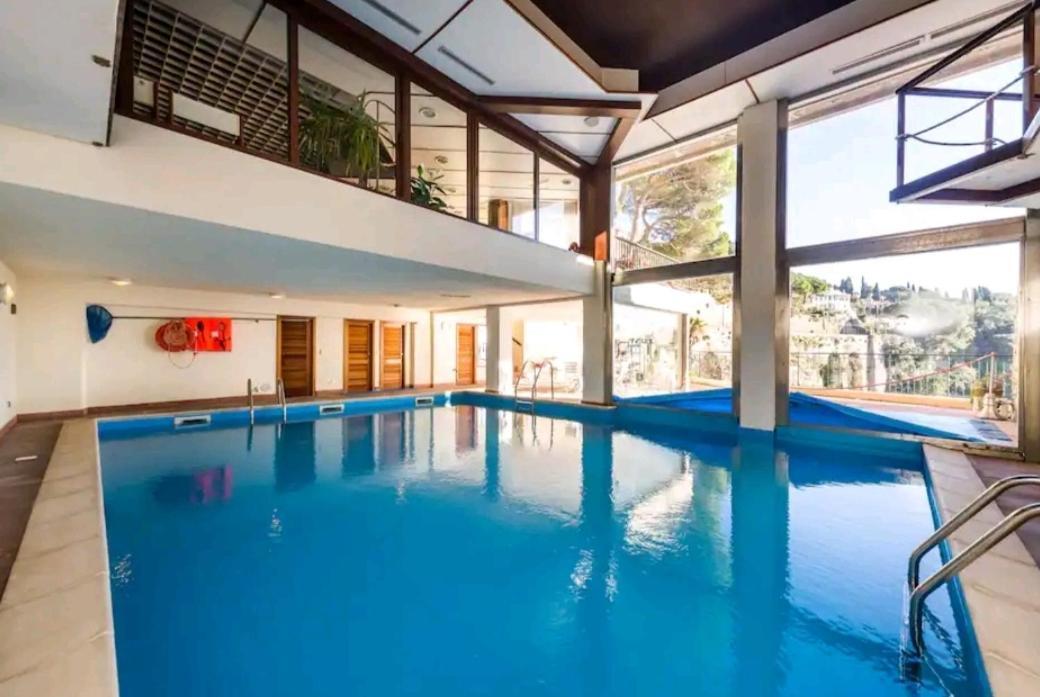 Pieve Ligure A Picco Sul Mare Con Piscina Villa Regina Luaran gambar