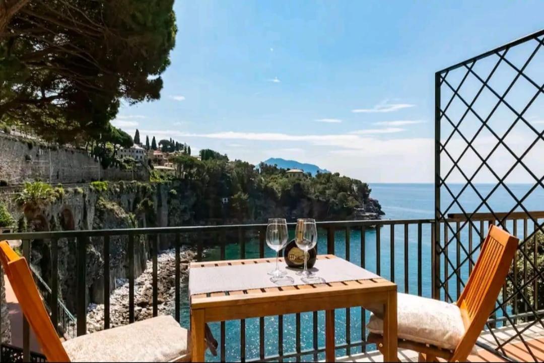 Pieve Ligure A Picco Sul Mare Con Piscina Villa Regina Luaran gambar